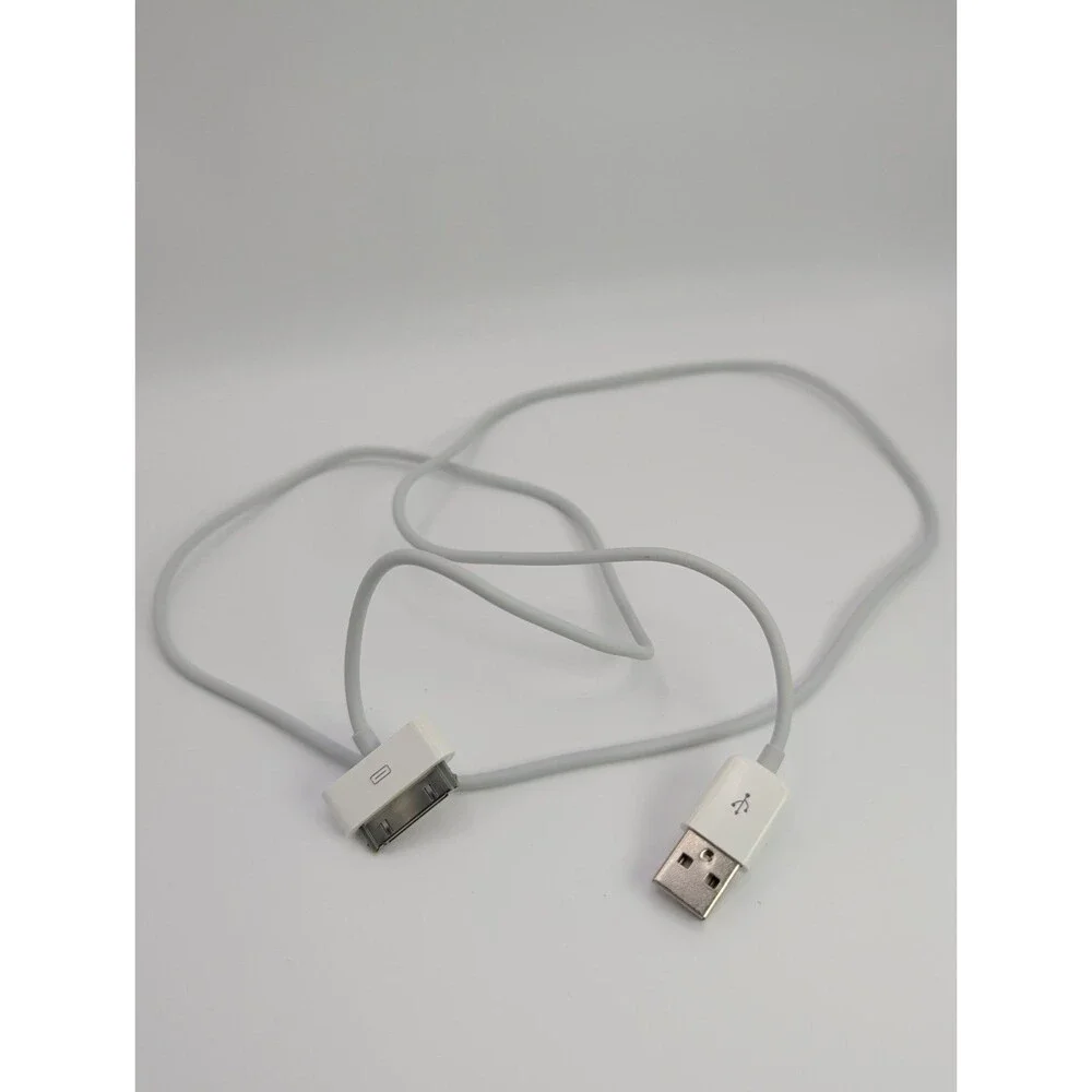 Original Apple 3 Ft USB Data Sync Cable Cord Charger iPod iPad iPhone 1 2 3 4